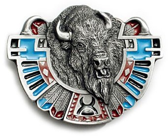 Buffalo Totem Native American Indian Artwork icon